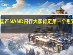 说到国产NAND闪存大家肯定第一个想到长江存储