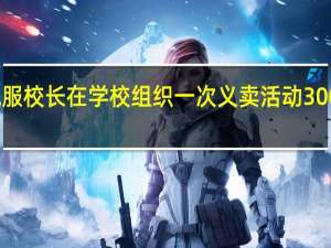 说服校长在学校组织一次义卖活动300字作文