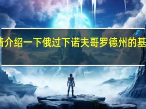 请介绍一下俄过下诺夫哥罗德州的基本情况