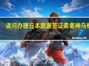 请问办理日本旅游签证需要神马材料？