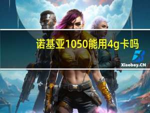 诺基亚1050能用4g卡吗（诺基亚1050能上网吗）