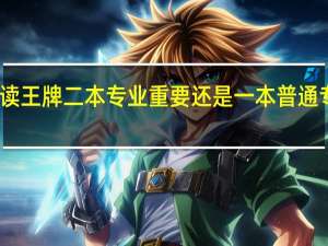读王牌二本专业重要还是一本普通专业好