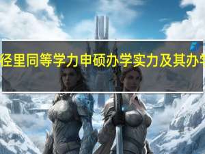 读研途径里同等学力申硕办学实力及其办学特色怎么样