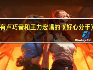 谁有卢巧音和王力宏唱的《好心分手》的歌词,最好是汉语版的 好心分手粤语版歌词