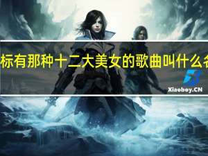 谁知道以前磁带上标有那种十二大美女的歌曲叫什么名字 十二大美女闽南歌曲