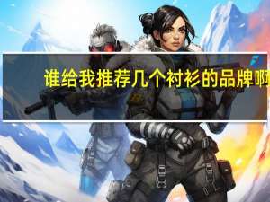 谁给我推荐几个衬衫的品牌啊