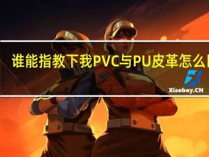 谁能指教下我PVC与PU皮革怎么区别
