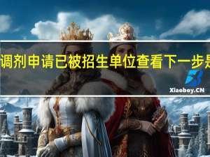 调剂申请已被招生单位查看下一步是什么
