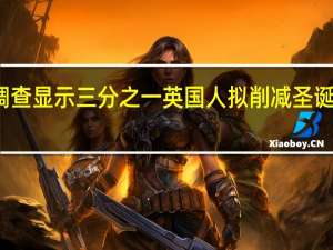调查显示三分之一英国人拟削减圣诞节支出