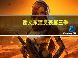 谢文东演员表第三季（谢文东演员表）
