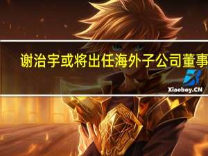 谢治宇或将出任海外子公司董事长？兴证全球基金回应