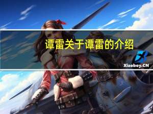 谭雷 关于谭雷的介绍