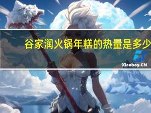 谷家润 火锅年糕的热量是多少