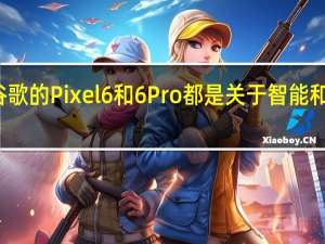 谷歌的Pixel6和6Pro都是关于智能和成像的