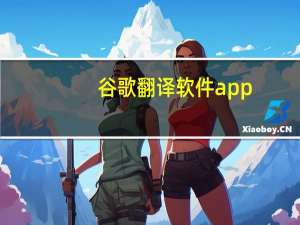 谷歌翻译软件app（谷歌 翻译）