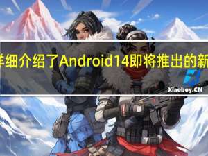 谷歌详细介绍了Android 14即将推出的新自定义选项