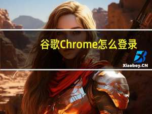 谷歌Chrome怎么登录