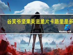 谷笑爷 坚果美滋脆片卡路里是多少
