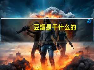 豆瓣是干什么的