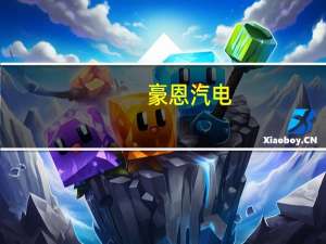 豪恩汽电：收到行车记录系统产品定点通知书