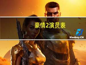 豪情2演员表（豪情2）