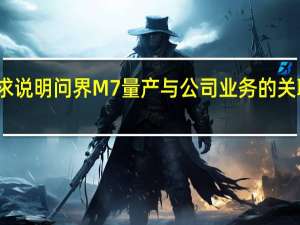 豪美新材收深交所关注函 要求说明问界M7量产与公司业务的关联性 是否存在炒概念、蹭热点情形