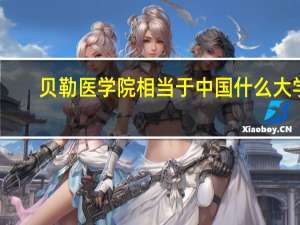 贝勒医学院相当于中国什么大学