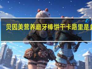 贝因美 营养磨牙棒饼干卡路里是多少