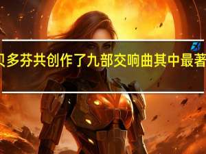 贝多芬共创作了九部交响曲其中最著名的是