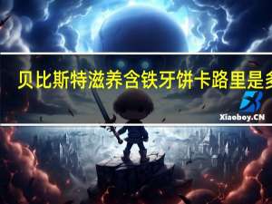 贝比斯特 滋养含铁牙饼卡路里是多少