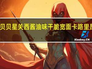 贝贝星 关西酱油味干脆宽面卡路里是多少