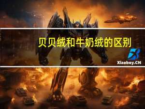 贝贝绒和牛奶绒的区别