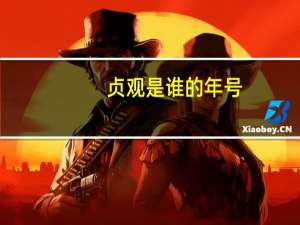 贞观是谁的年号