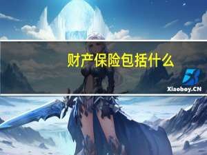 财产保险包括什么