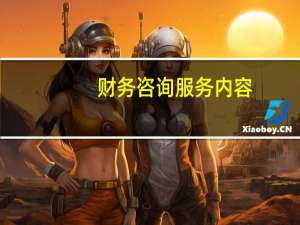 财务咨询服务内容（财务咨询服务内容）