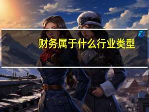 财务属于什么行业类型