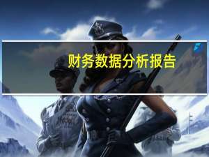 财务数据分析报告（财务数字大写）