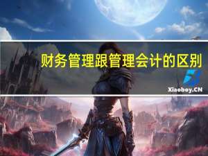 财务管理跟管理会计的区别