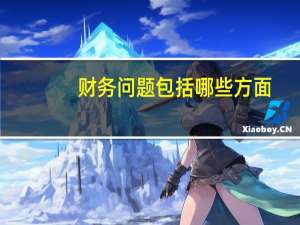 财务问题包括哪些方面