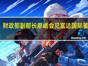 财政部副部长廖岷会见富达国际董事长