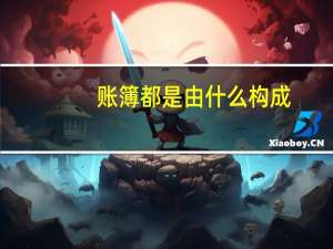 账簿都是由什么构成