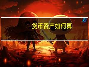 货币资产如何算