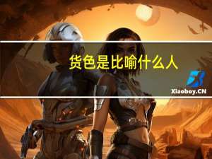 货色是比喻什么人