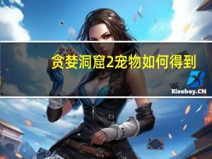 贪婪洞窟2宠物如何得到