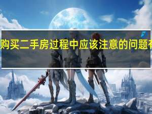购买二手房过程中应该注意的问题有什么