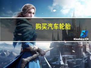 购买汽车轮胎