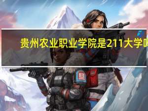 贵州农业职业学院是211大学吗