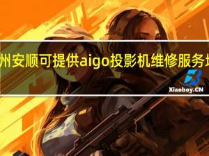 贵州安顺可提供aigo投影机维修服务地址在哪