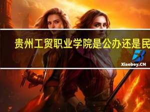 贵州工贸职业学院是公办还是民办