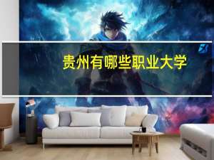 贵州有哪些职业大学